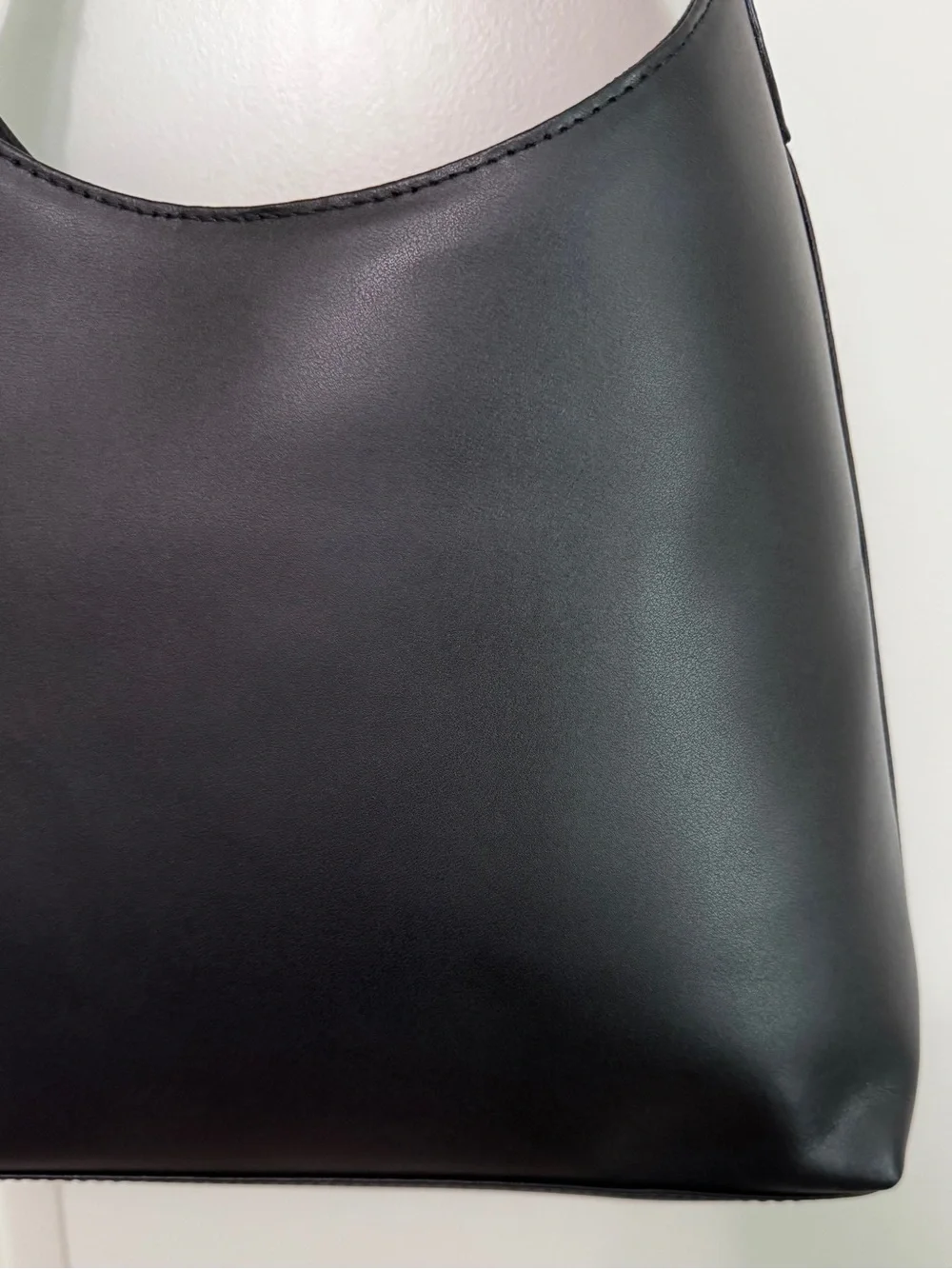 Divina Firenze Black Shoulder Hobo Bag Made in Italy